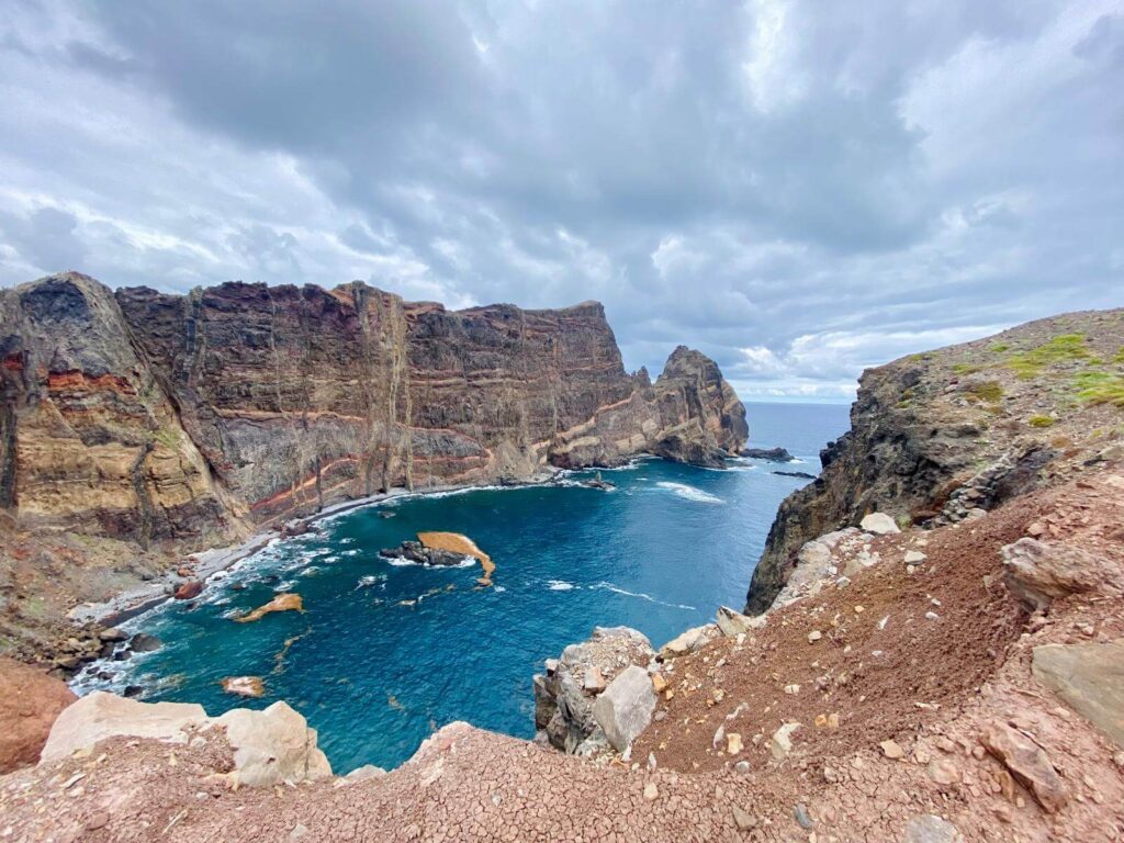 Aussicht bei einer Wanderung an der Küste von Madeira - eigenes Foto